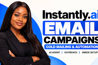 instantly ai email campaign cold mailing outreach instantly ai agent automation