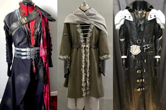 sew custom cosplay costume fabric cosplay sewing anime cloth costume