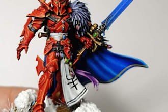 paint your warhammer 40k miniatures for tabletop gaming