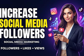increase followers on social media organic