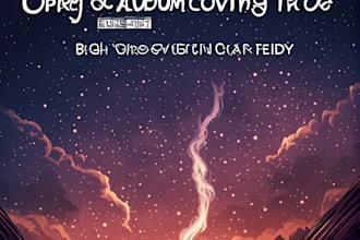 design music album cover art ready for spotify