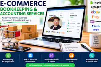 do e commerce bookkeeping in quickbooks online and xero