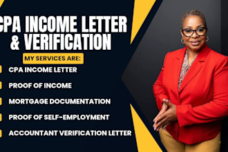 certify CPA letter, self employed mortgage, income verification, business owner