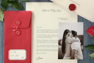 write heartfelt personalized love letters and special messages