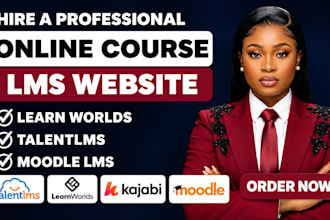 setup elearning course on talentlms, learnworld, graphy, moodle and h5p