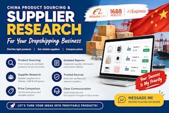 do china product sourcing and supplier research