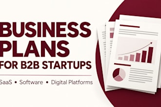 write a business plan for your b2b startup