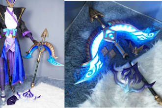 sew custom cosplay costume anime eva foam custom commission character outfit