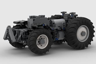 design lego mechs, robots, cars, toys and custom miniatures
