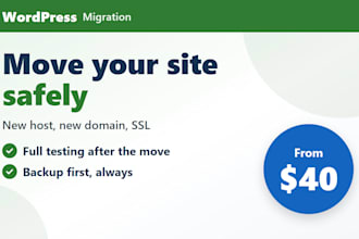 migrate your wordpress site to a new host or domain with no downtime
