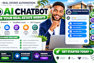 build an ai chatbot for your real estate website