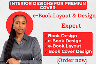 design ebooks, book interiors and book covers