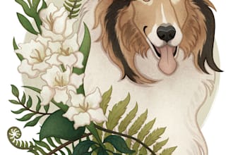 draw a pet portrait
