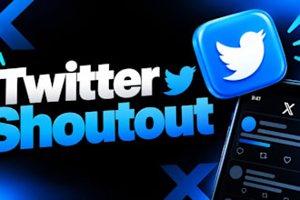 promote your brand with a twitter x shoutout