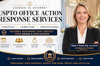 respond to your uspto trademark office action as a US attorney