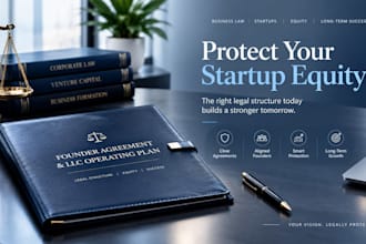 draft custom startup llc operating agreement founder agreement contract
