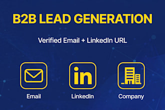 do b2b lead generation linkedin leads email list