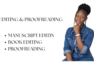 do book editing and proofreading
