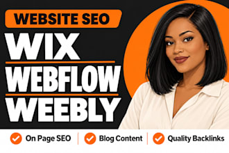 do webflow SEO on page optimization with meta tags and alt text
