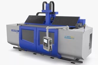 turn your cad file to industrial milling machine, cnc metalworking,assembly line