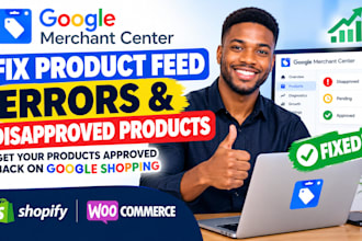 fix google merchant center product feed errors dissaproved product feed errors