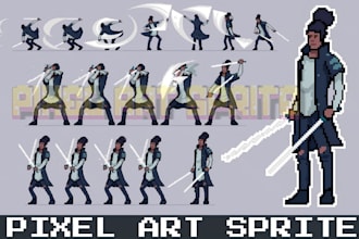 pixel art sprite sheet pixel art character sprite animation game art game asset