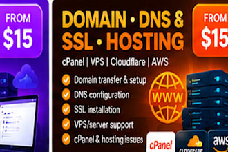 fix domain dns SSL hosting and cpanel issues