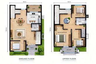 design PDF to autocad dwg floor plans, blueprint redrawing and 2d cad drafting