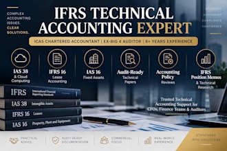 prepare audit ready ifrs technical accounting papers
