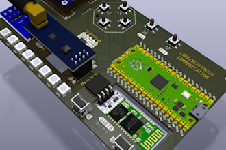 design rf circuits, power amplifiers, wireless iot hardware and pcb schematics