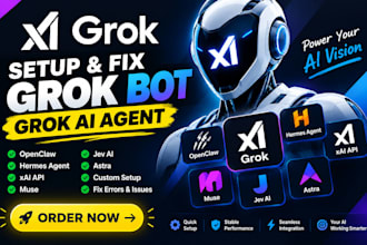 setup fix grok bot grok ai agent openclaw hermes agent xai api jev ai astra
