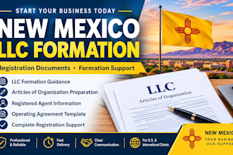 help with new mexico llc formation and registration documents