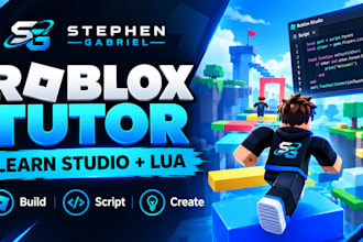 be your roblox tutor, coach or consultant for game development and lua scripting