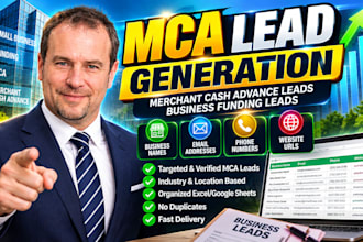 do mca lead generation, merchant cash advance leads and business funding leads