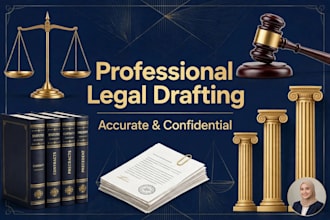 draft professional nda, agreements and legal notices