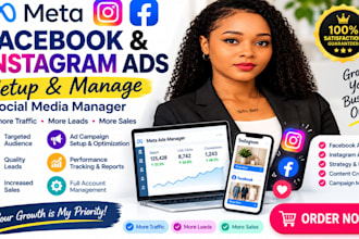 set up and manage meta business suite, facebook and instagram ads