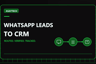 connect whatsapp leads to your CRM with n8n automation