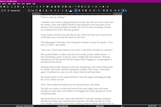write a fictional short story or fan fiction for you