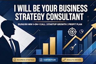 be your business adviser and startup coach for growth