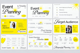 design compelling sponsorship deck for conferences or events