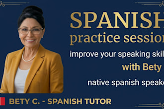 help you practice spanish with a native speaker