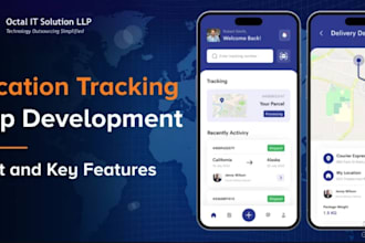 develop a professional tracking app and location based