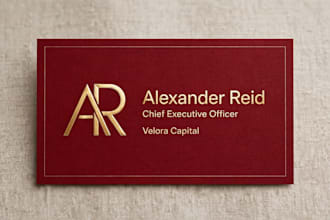 design luxury gold foil, spot uv, modern business card