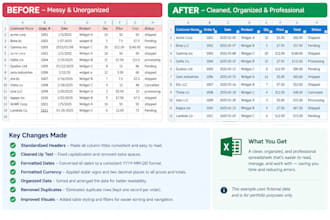 create a simple excel task tracker and business template