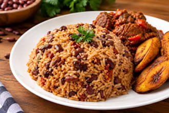 cook delicious rice and beans