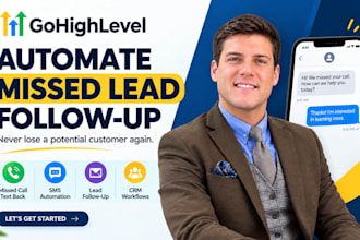 automate missed leads follow up in gohighlevel