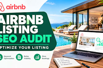 audit and optimize your airbnb listing SEO and description