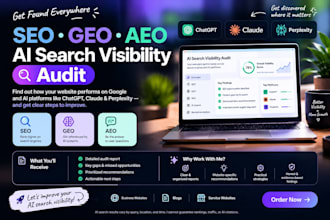 audit GEO aeo and SEO for chatgpt claude and perplexity visibility