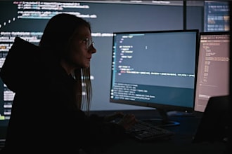 be ai software developer for ai website development