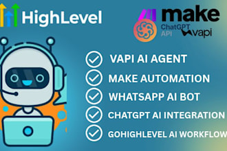 build gohighlevel ai agents workflow and make com google sheets ai
